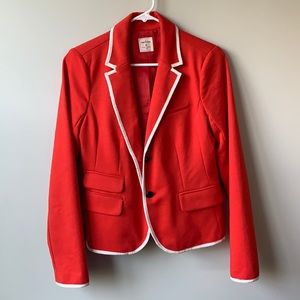 Red blazer